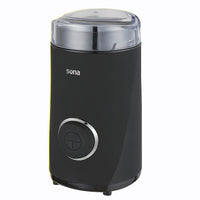 مطحنة قهوة سونا 50غ 150 واط أسود SCG-7441
