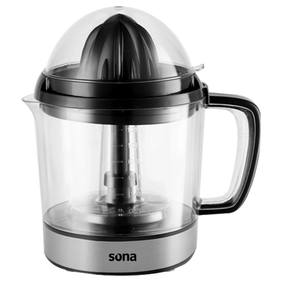 Sona Citrus Juicer 40W 1.2L Copper Motor Black | SJ-8019