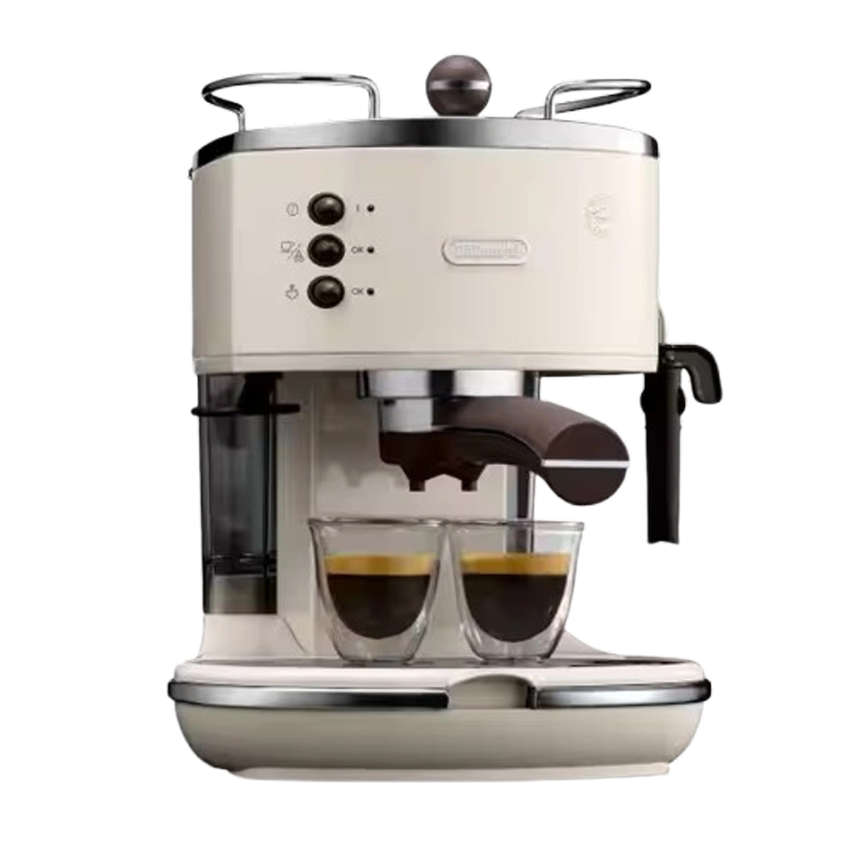 Delonghi Espresso Machine with 15-bar pressure and 1.4L 1100W