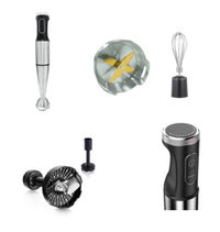 Sona 1500W Hand Blender with 2.5L Food Processor & Titanium Blade