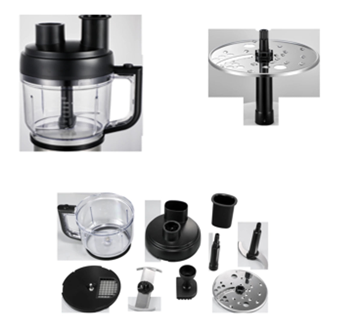 Sona 1500W Hand Blender with 2.5L Food Processor & Titanium Blade Sona 1500W Hand Blender with 2.5L Food Processor & Titanium Blade