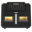 Sona 10L Air Fryer 2600W Black with Transparent Divider