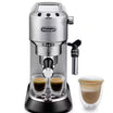 Delonghi Espresso Maker Dedica Style 15 Bar Pressure 1300 Watt, Stainless Steel