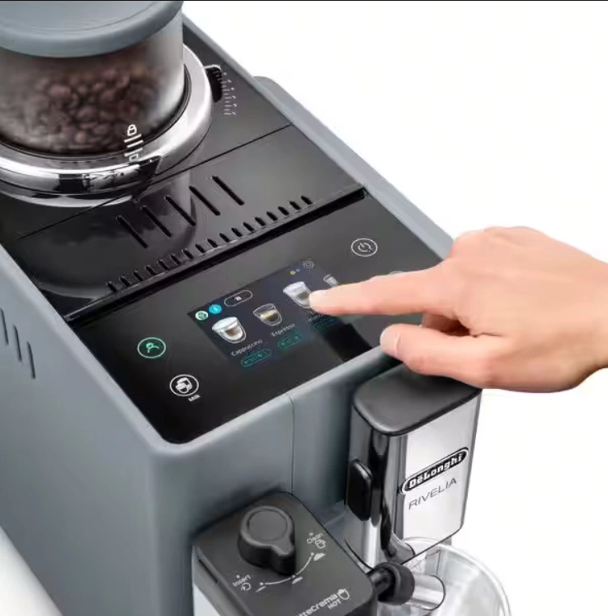 Delonghi Espresso Maker 19-Bar 1450W 1.4L Automatic Coffee Machine