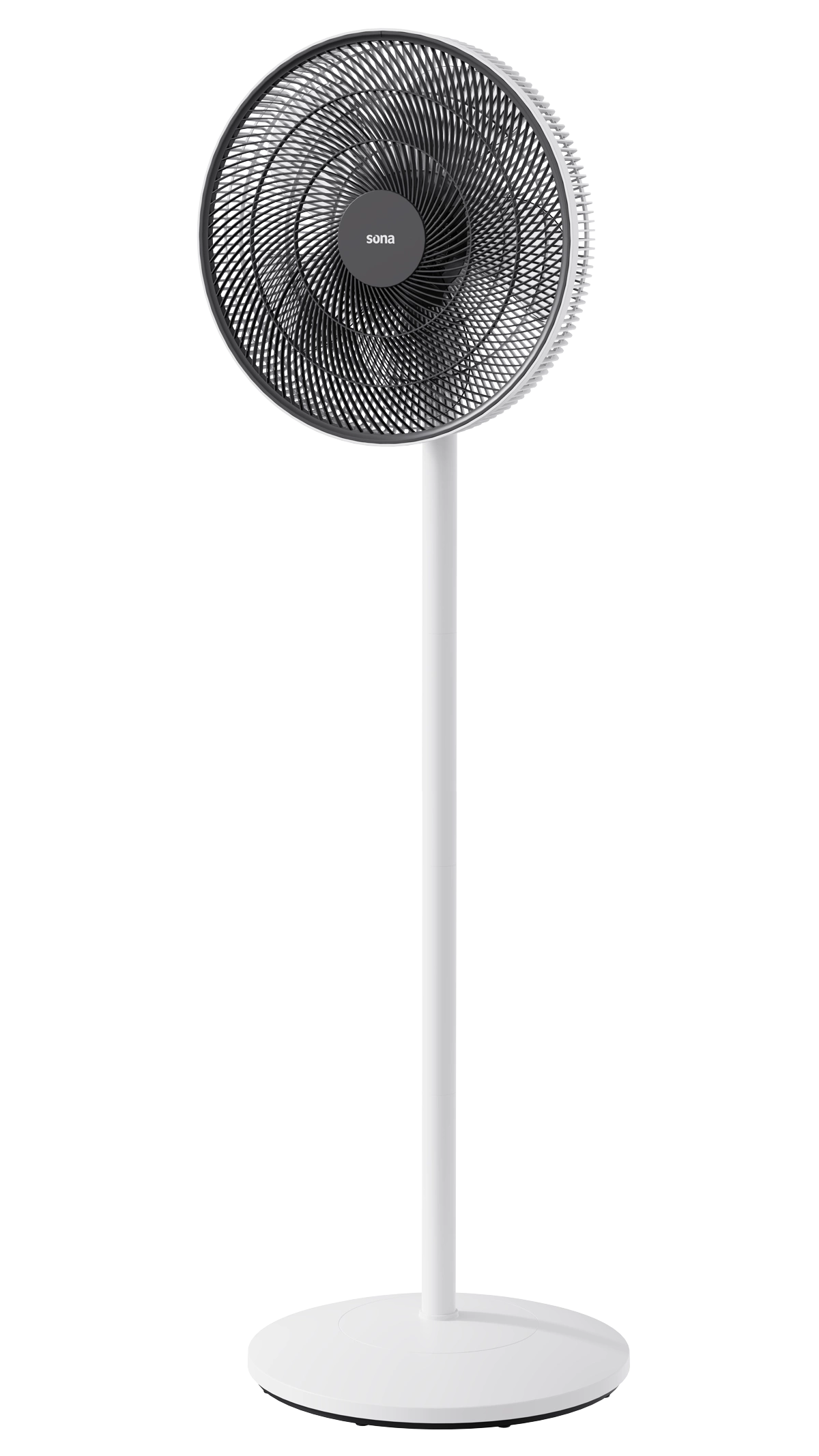 Sona Stand & Table Fan 16 Inch 3 Speeds 5 Blades White | SF-40151W