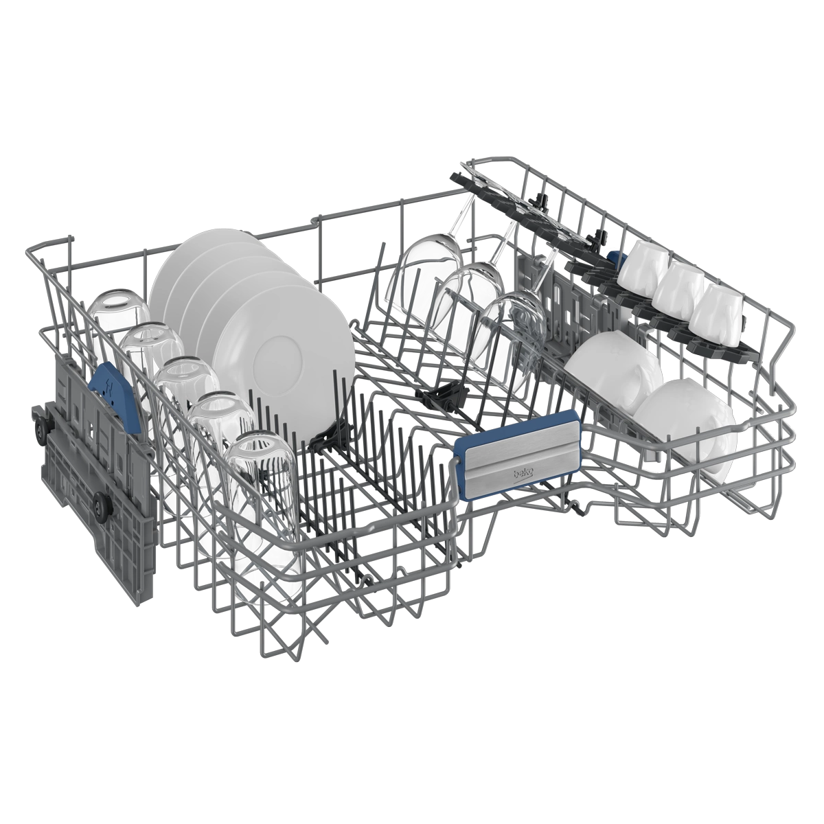 Beko Dishwasher 14 Programs, Inverter, 6 Spray, 3 Baskets A+++