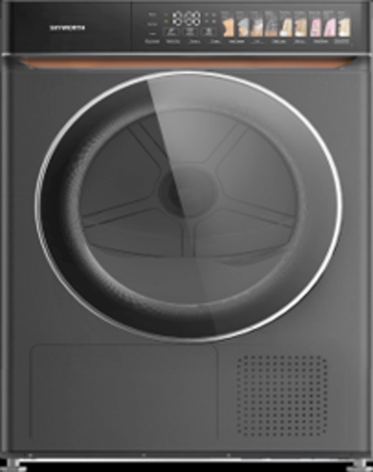 Skyworth 10kg Dryer – 15 Programs, Black, A++ Energy