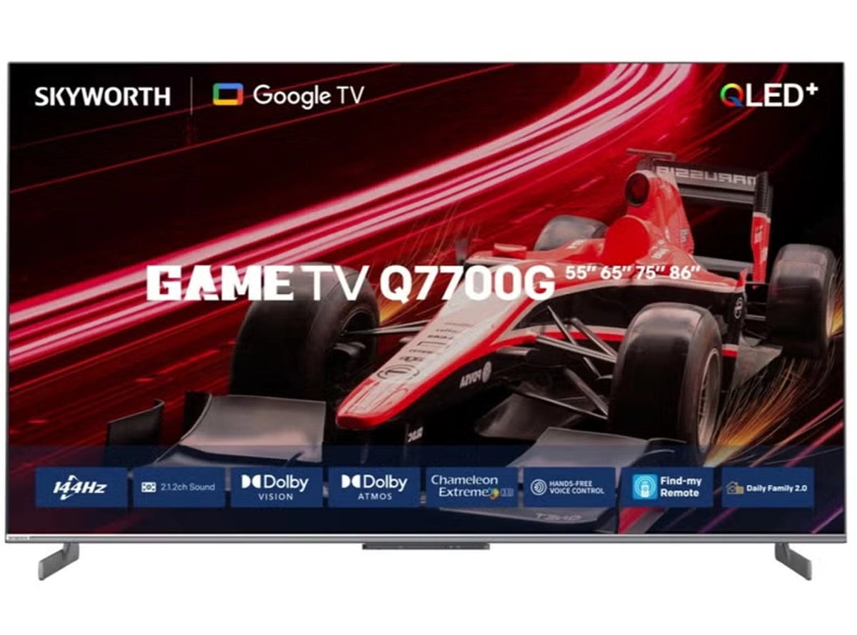تلفزيون Skyworth QLED 55 بوصة 4K مع معدل تحديث 144Hz