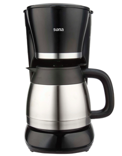 ماكينة قهوة سونا 1 لتر ستانلس 800 واط SCM-1019C