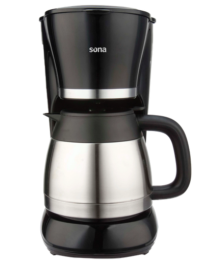 Sona American Coffee Maker 800W 1L Stainless Steel Carafe – Model SCM-1019 C