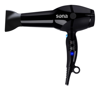 Sona Hair Dryer 2400W with 2 Speeds 3 Heat Settings and Ionic Technology