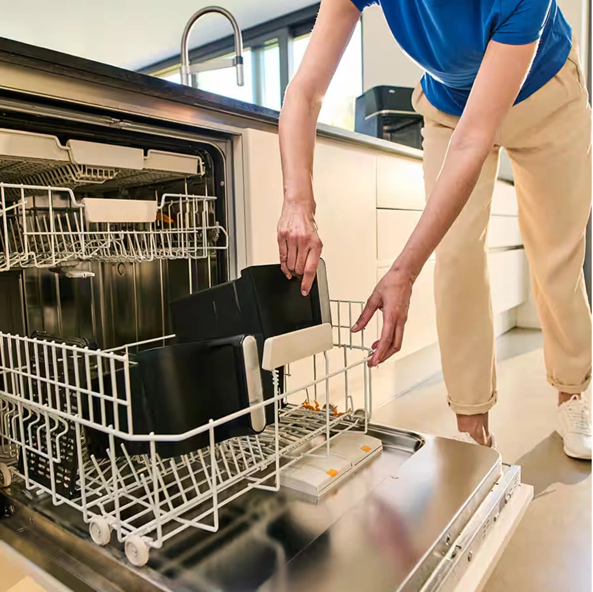قلاية براون TwinCook 5 مزدوجة 10 لتر 2400 واط