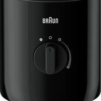 Braun PowerBlend 3 Jug Blender 800W 1.5L Variable Speeds TriAction Technology – Black (JB3150BK)
