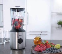 خلاط براون PowerBlend 800 واط 1.5 لتر مع أكواب Smoothie2Go