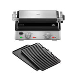 شواية براون MultiGrill 7 2000 واط 3 أوضاع 230°C – أسود/ستانلس