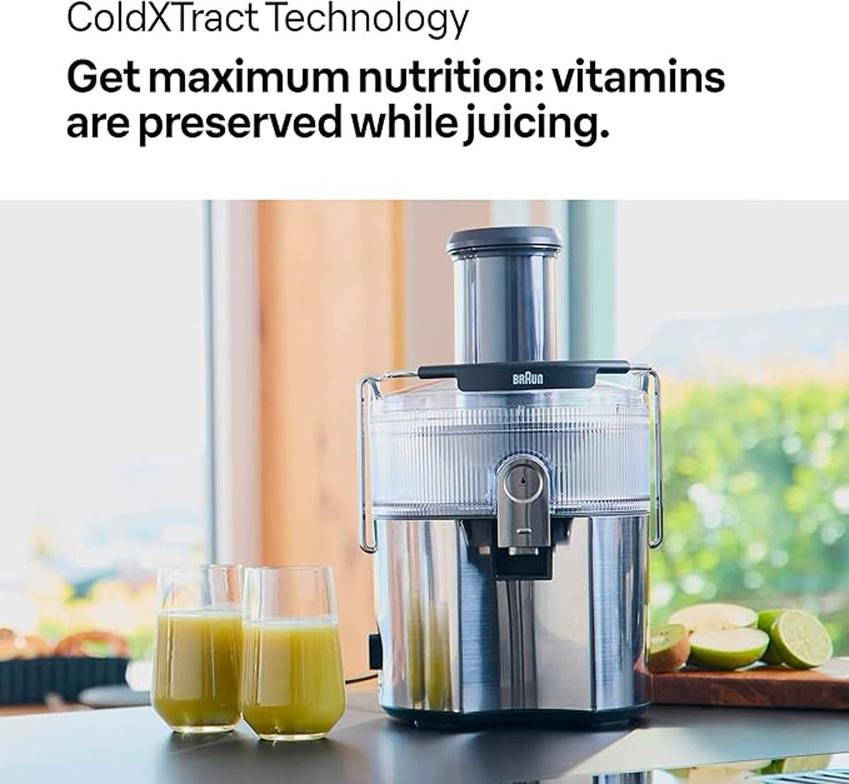 عصارة براون MultiJuice 7 1000 واط سعة 2 لتر