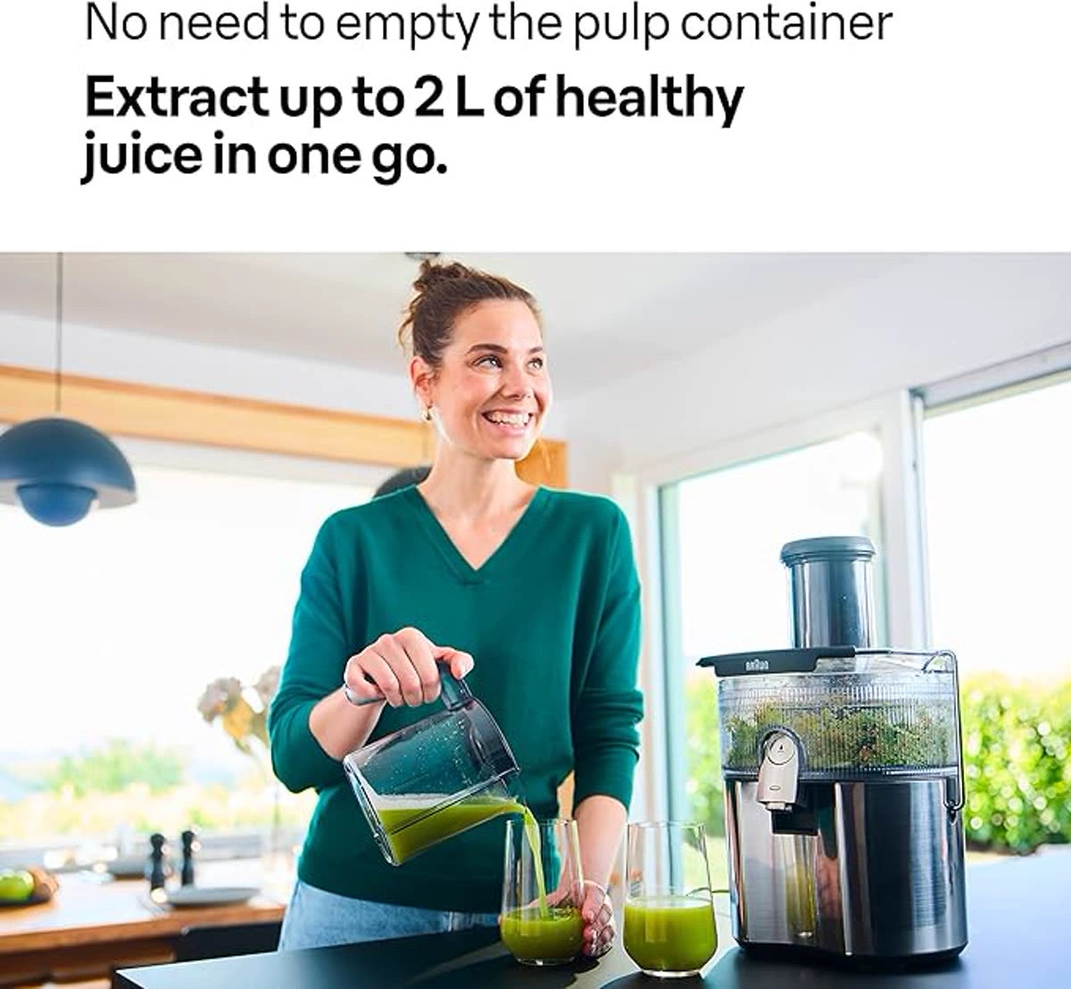عصارة براون MultiJuice 7 1000 واط سعة 2 لتر
