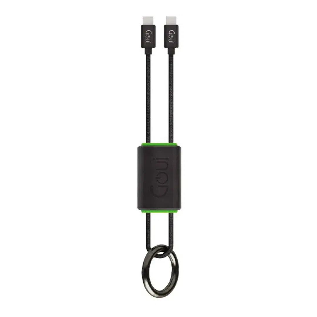 Goui Strong Lock Type C-C Cable with Keychain Black