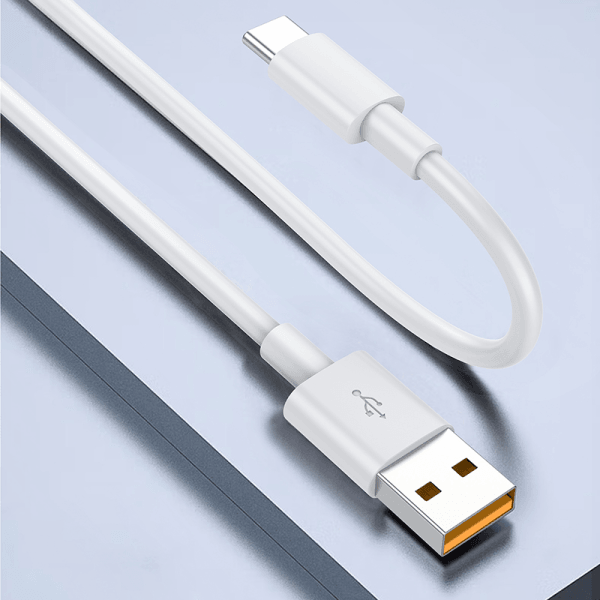 Wiwu G104 كابل شحن سريع 66 وات USB-A إلى Type-C وكابل بيانات بطول 1.2 متر - أبيض