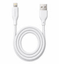 GAMBLIX Prime USB-A to Lightning Fast Charging Cable, 3A – White