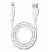 GAMBLIX Prime USB-A to Lightning Fast Charging Cable, 3A – White