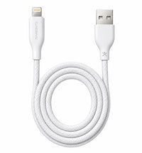 GAMBLIX Prime USB-A to Lightning Fast Charging Cable, 3A – White