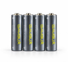 GAMBLIX Vexon AA Alkaline Battery, 1.5V, LR6/AM-3 – Gray