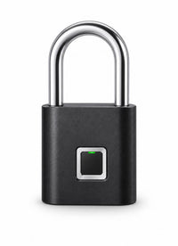 GAMBLIX Gripix GBFN-01 Smart Fingerprint Padlock – Black