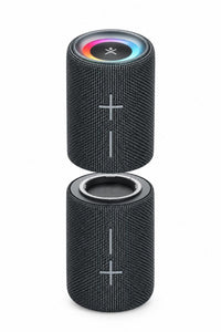 GAMBLIX Mova Portable Bluetooth Speaker with Multicolor LED Lighting – Blue