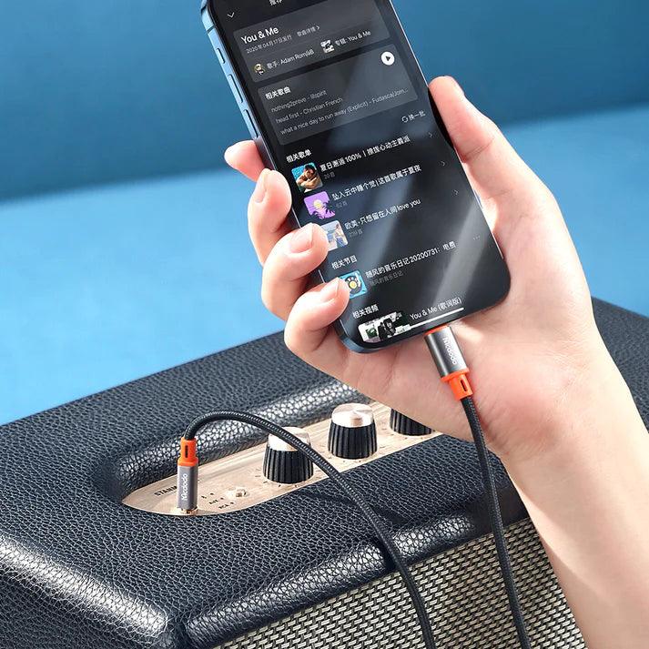 Mcdodo Lightning to 3.5mm Audio Cable 1.2M - Black Mcdodo Lightning to 3.5mm Audio Cable 1.2M - Black
