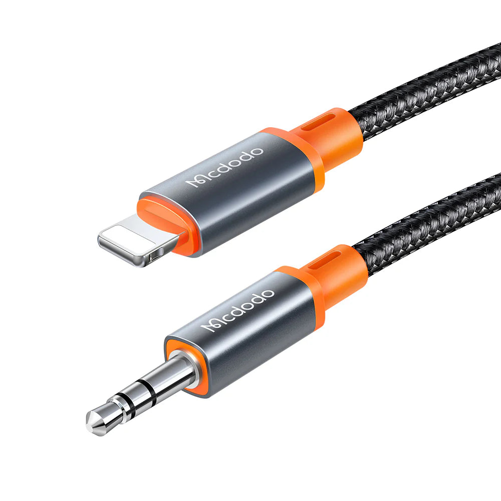 Mcdodo Lightning to 3.5mm AUX Jack Coil Cable Castle Series 1.8m Mcdodo Lightning to 3.5mm AUX Jack Coil Cable Castle Series 1.8m