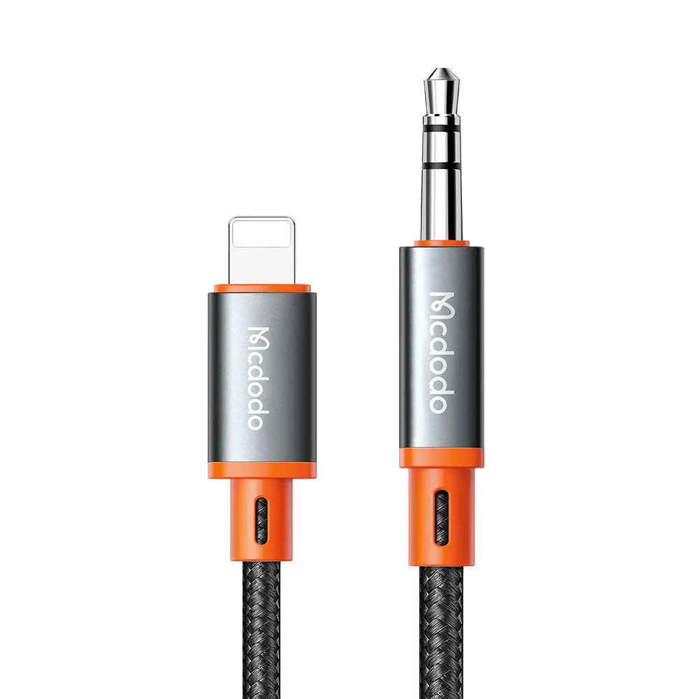Mcdodo Lightning to 3.5mm AUX Jack Coil Cable Castle Series 1.8m