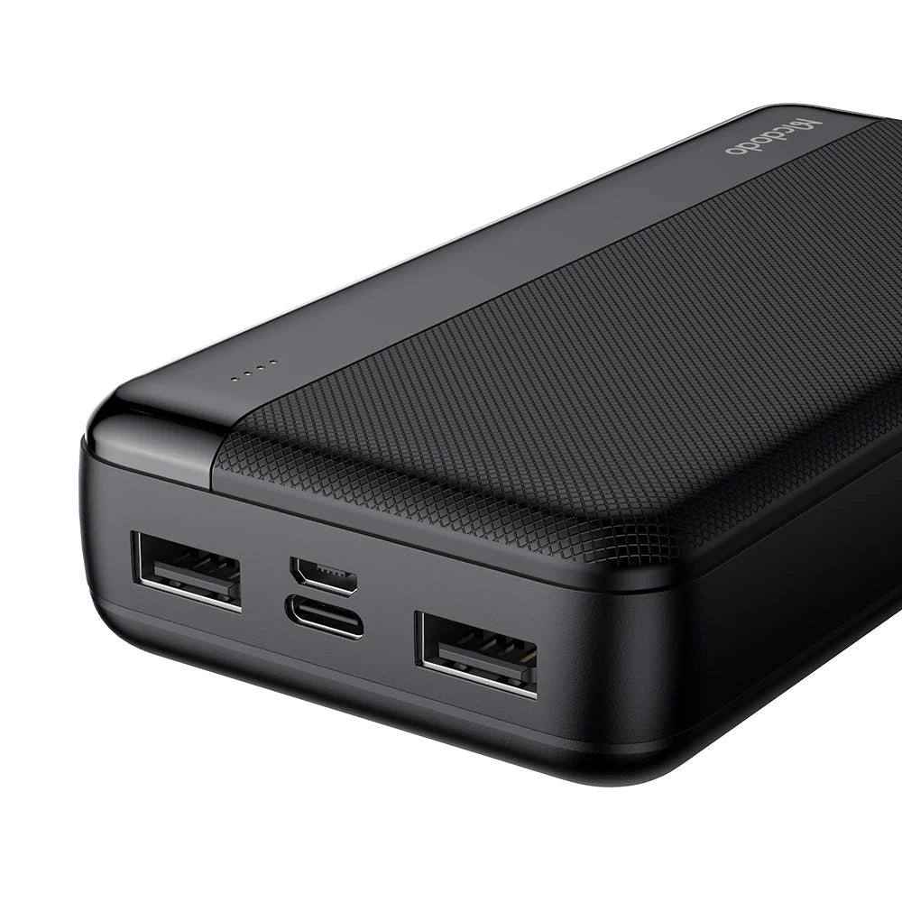 Mcdodo 20000mAh Dual USB Port Powerbank Mig Series - Black