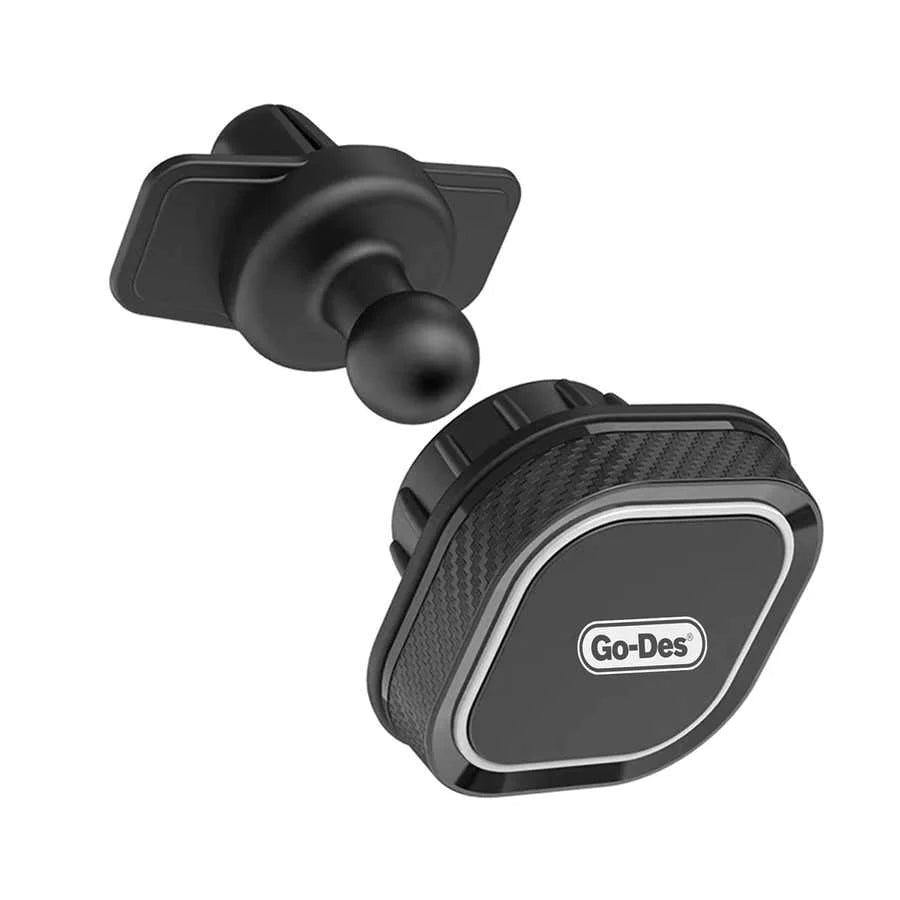 Go Des 2 in 1 Magnetic Car Holder - Black Go Des 2 in 1 Magnetic Car Holder - Black