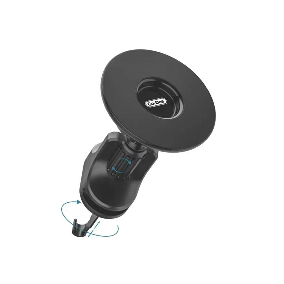 Go Des Super Magnetic 360 Degree Swivel Head Phone Holder Ventilation Design