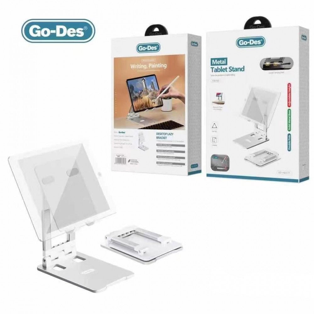 Go-Des Tablet Stand iPad Holder Stylish and Durable Tablet Accessory
