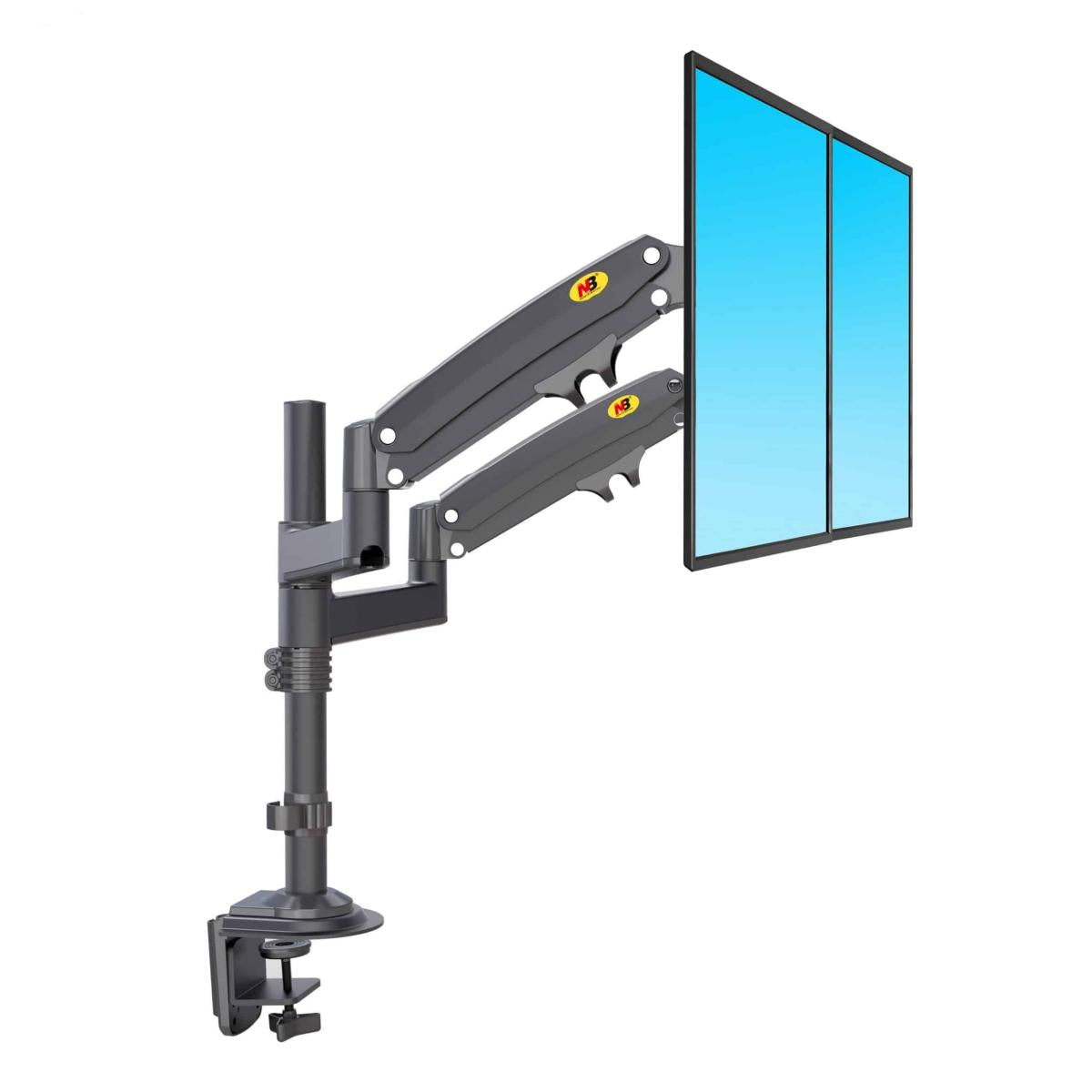 North Bayou H180 Ergonomic Gas-Spring Desk Mount 17 North Bayou H180 Ergonomic Gas-Spring Desk Mount 17