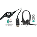 سماعة Logitech H390 USB بميكروفون عازل للضوضاء