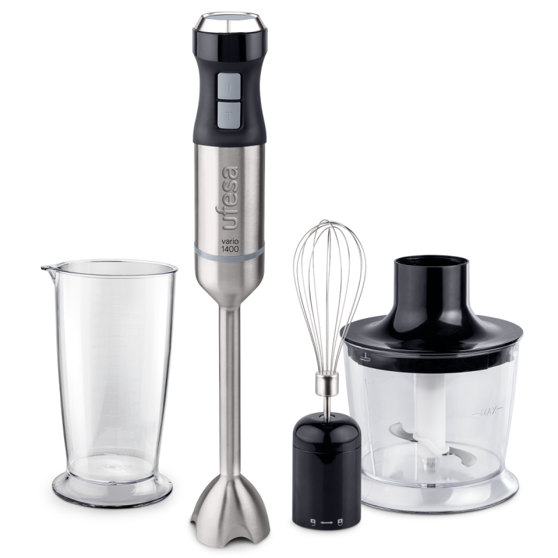 UFESA Hand Blender BP4752 Vario 1400 Titanium XL Max – Power & Efficiency UFESA Hand Blender BP4752 Vario 1400 Titanium XL Max – Power & Efficiency