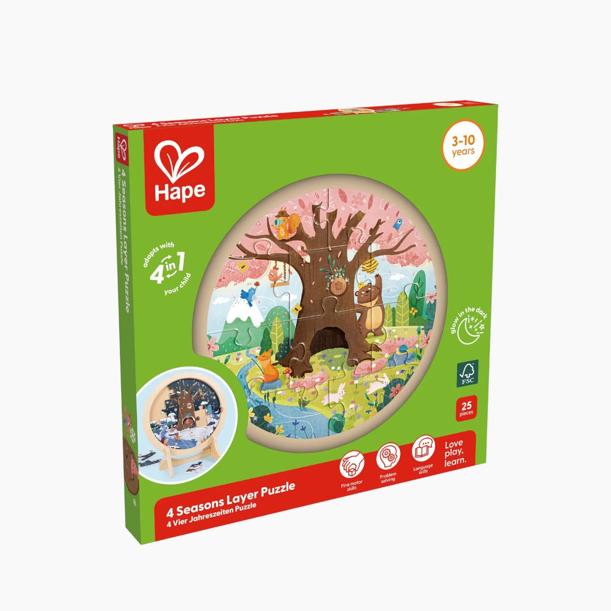 Hape 4 Seasons Layer Puzzle