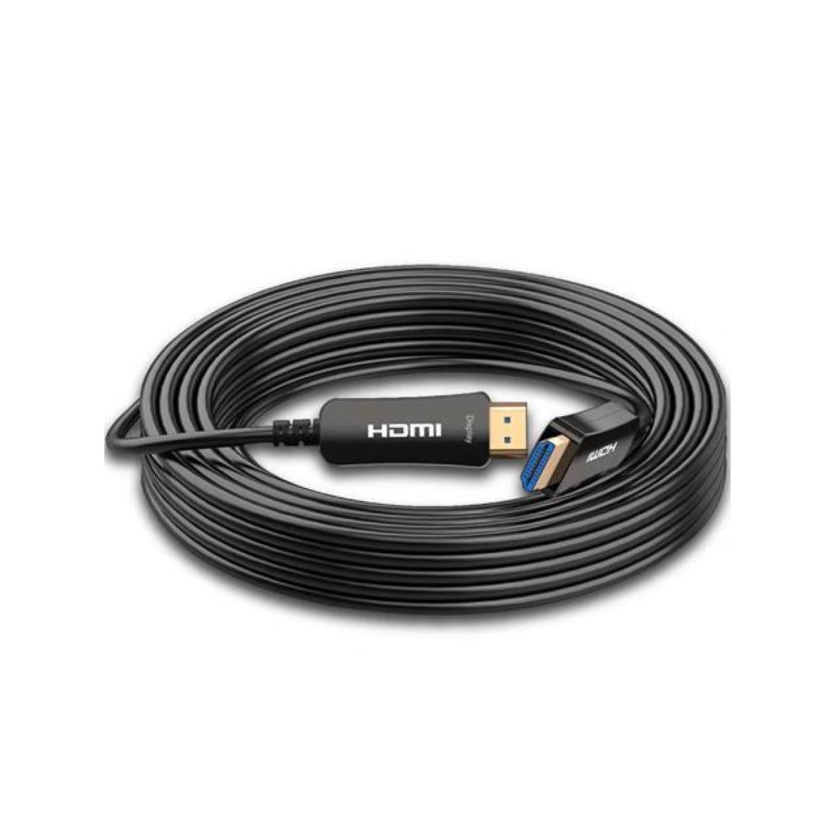 كابل HAING HDMI فايبر بصري 40M | دعم 4K 60Hz بجودة فائقة
