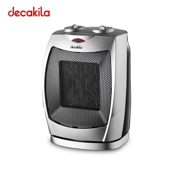 مدفأة كهربائية Decakela 1500W مع عنصر تسخين سيراميكي (KEFH005S)
 