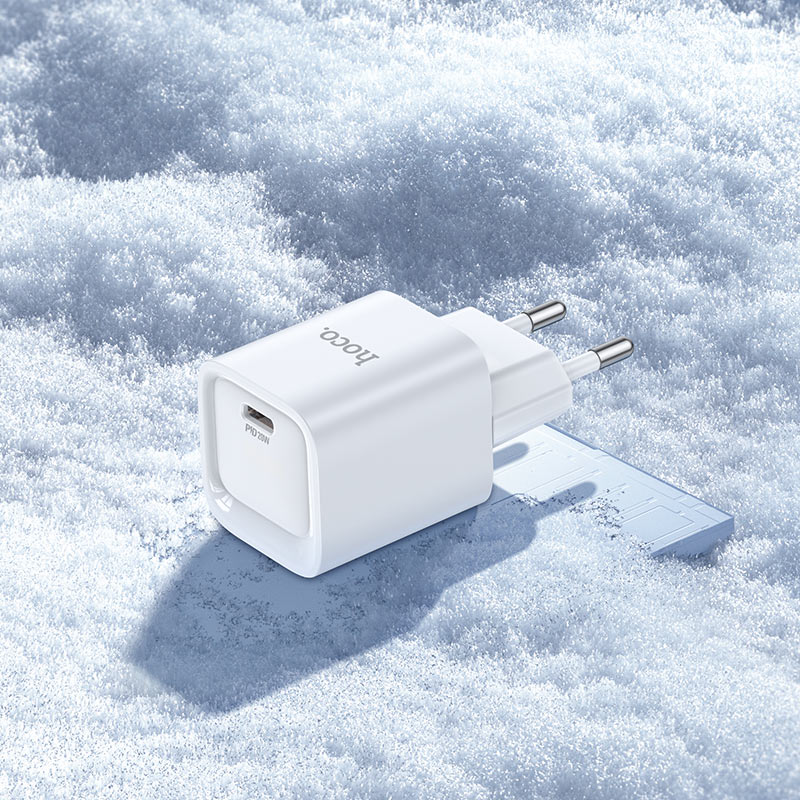 HOCO C146A Charm Single-Port PD20W Wall Charger Set - Type-C to Lightning (EU)