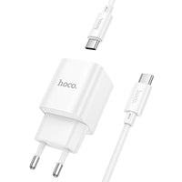 HOCO C146A Charm Single-Port PD20W Wall Charger Set - Type-C to Lightning (EU)