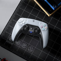 وحدة تحكم ألعاب لاسلكية HOCO GA1 Phoenix لجهاز PS4 - أبيض
