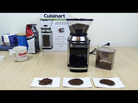 مطحنة قهوة Cuisinart كهربائية – Burr One-Touch