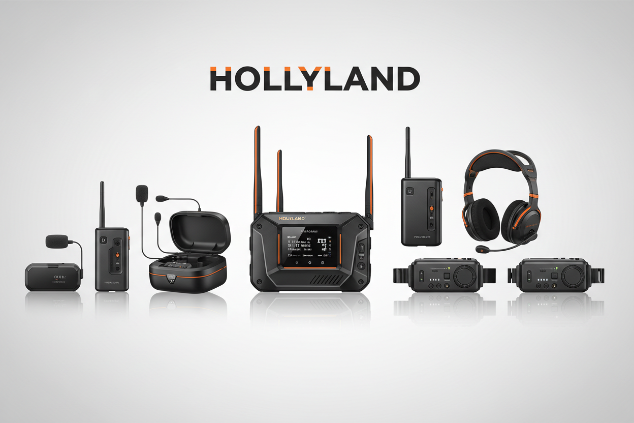 اعمل صورة لمنتجات يلي بالرابط https://jo-cell.com/collections/hollyland وحط اسم البراند بالاعلى