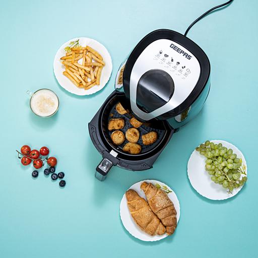Geepas 3.5L Air Fryer Healthy Oil-Free Frying Geepas 3.5L Air Fryer Healthy Oil-Free Frying