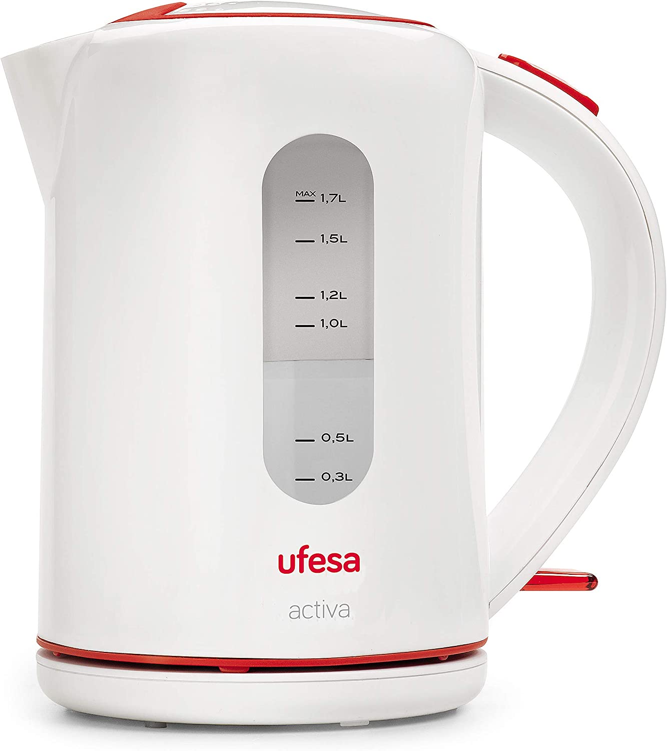 UFESA Electric Kettle 1.7L 2000W – Fast & Stylish Heating UFESA Electric Kettle 1.7L 2000W – Fast & Stylish Heating