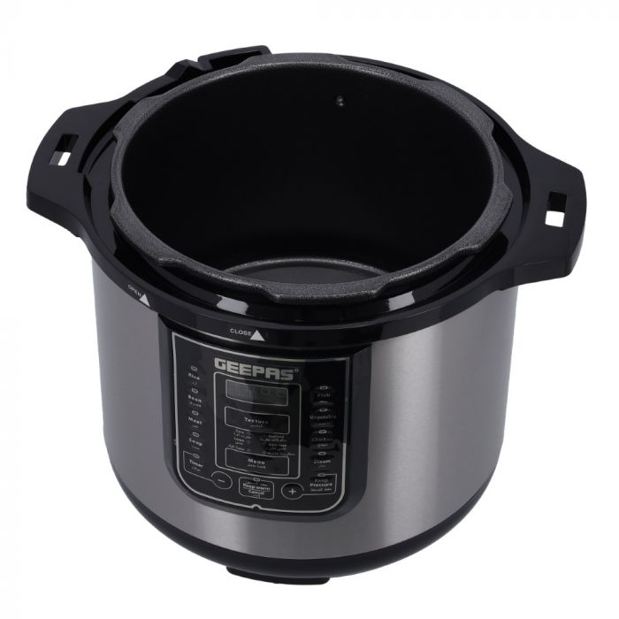 Geepas Digital Multi Cooker 12L Capacity 14 Cooking Programs Geepas Digital Multi Cooker 12L Capacity 14 Cooking Programs